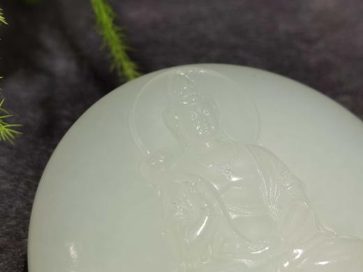 【御珠宫坊·传承系列】羊脂白玉佛牌 商品图6