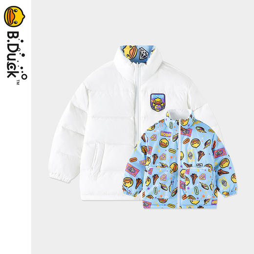 B.Duck小黄鸭童装冬季羽绒服外套105-160 BF5316044A 商品图5