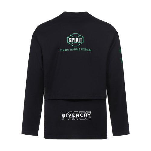 Givenchy/纪梵希 男卫衣 男士棉质宽松版圆领长袖T恤 BM70SE3002 商品图1