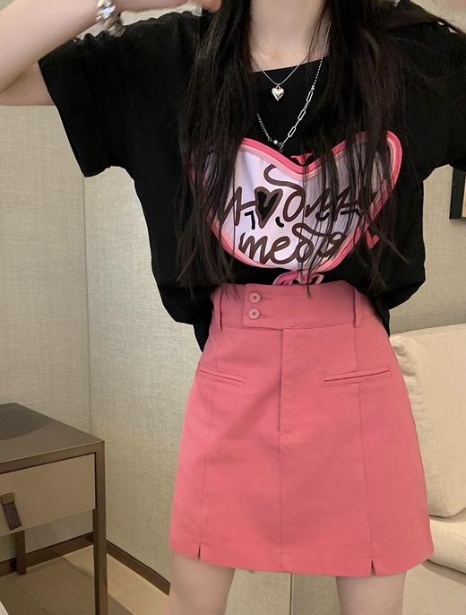 （清仓现货）【社群供G】2022韩国ins糖果色高腰显瘦牛仔半身裙 商品图0