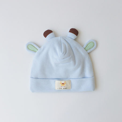 【萌动生趣 无骨胎帽】婴儿帽子春秋韩版ins纯棉无骨婴幼儿胎帽新生儿宝宝护卤门帽 商品图14