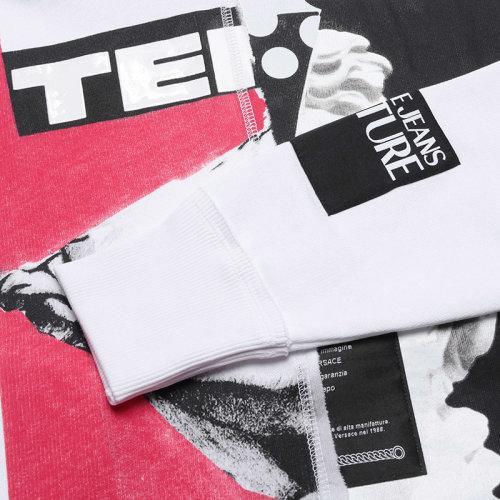 VERSACE JEANS COUTURE/VERSACE JEANS COUTURE 范思哲 2021款 男卫衣 男士棉质宽松版连帽长袖卫衣运动衫 B7GVA7KF 30328 商品图4