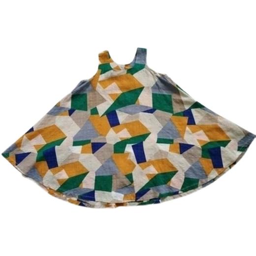 裁缝学苑TQ45 女童连衣裙纸样儿童夏款背心裙韩版童装打版裁剪图 商品图4