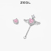 ZEGL丘比特之心耳环女小众设计感耳钉925银针耳饰生日礼物送女友 商品缩略图1