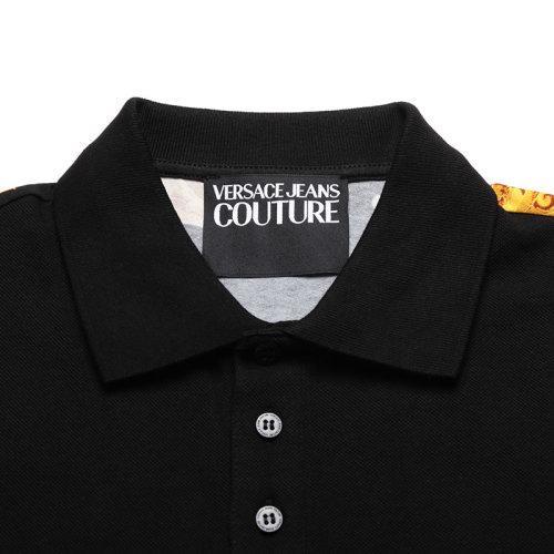 VERSACE JEANS COUTURE/VERSACE JEANS COUTURE 范思哲 2021款 男士短POLO 男士棉质短袖POLO衫 B3GVB7PA 36571 商品图7