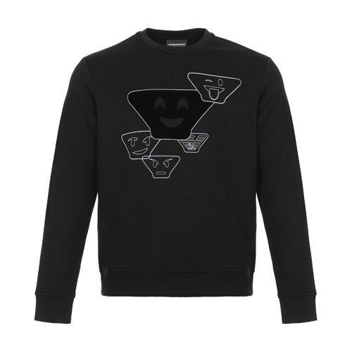 Emporio Armani/安普里奥阿玛尼 男卫衣 混纺圆领长袖卫衣运动衫 6Z1MS2 1JTYZ 商品图5