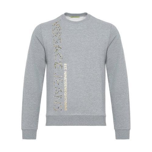 VERSACEJEANSCOUTURE/VERSACEJEANSCOUTURE 男卫衣 男士混纺圆领长袖卫衣运动衫 B7GTB7FT 30192 商品图0