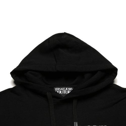 VERSACE JEANS COUTURE/VERSACE JEANS COUTURE范思哲 男卫衣 男士棉质加绒款连帽卫衣运动衫 71GAIT03 CF00T 商品图2