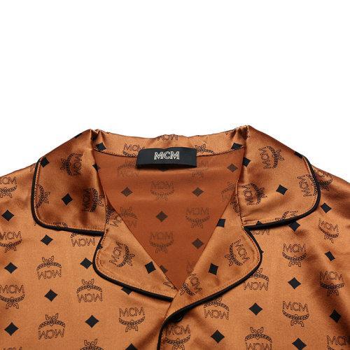 MCM/MCM 男睡衣/家居服 男士丝质睡衣衬衫上衣 MHXBSMM08 商品图2