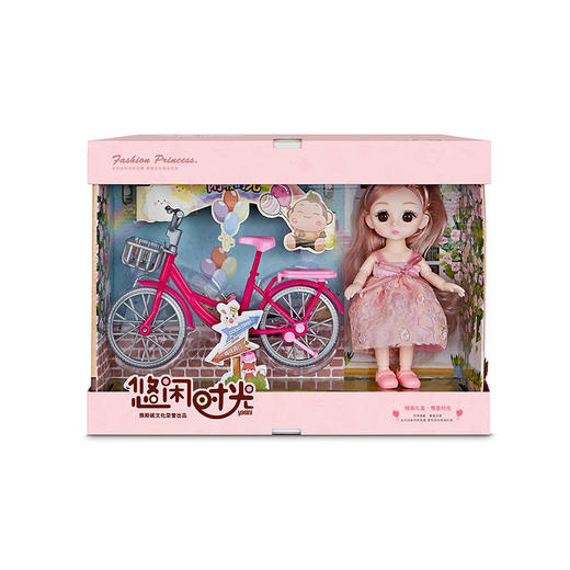 雅斯妮悠闲时光娃娃系列蛋糕W6394-1（款式随机） 商品图0