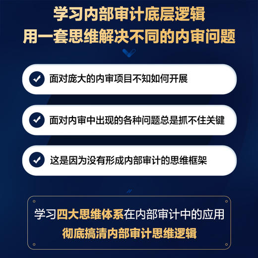 内部审计思维与沟通：发现审计问题、克服沟通障碍、实现审计价值 审计实务经验内部审计价值财务分析财务报表审计实务 商品图2