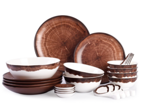 【团购展示】RAK鸣于乔木-橡木棕系列（4 人份 / 25 头）