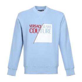 VERSACE JEANS COUTURE/VERSACE JEANS COUTURE 范思哲 男卫衣 男士棉质圆领长袖卫衣运动衫 B7GVB7TJ 30318