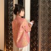 预定|盛唐牡丹 秋季蝶恋花新中式女外套（可正反两穿） .潮快闪[福利品] 商品缩略图1