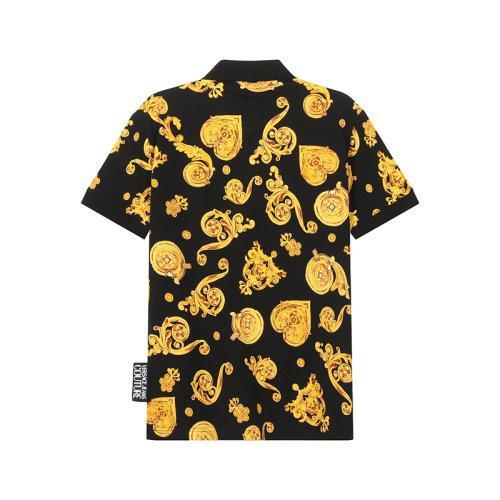 VERSACE JEANS COUTURE/VERSACE JEANS COUTURE 范思哲 2021款 男士短POLO 男士棉质短袖POLO衫 B3GVB7PA 36571 商品图6