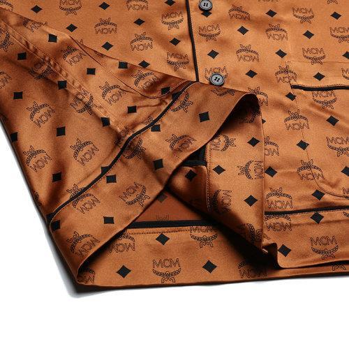 MCM/MCM 男睡衣/家居服 男士丝质睡衣衬衫上衣 MHXBSMM08 商品图4