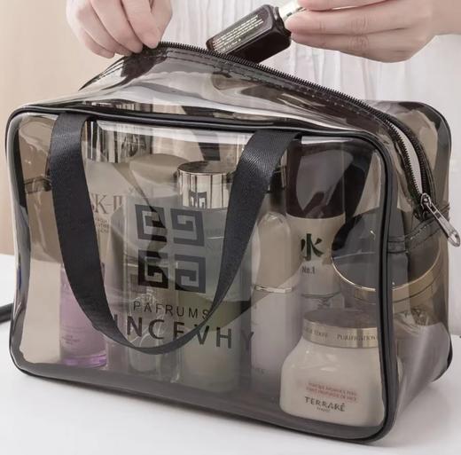 【包邮极速发货单独下单勿加购物车】【宠粉福利】化妆包女透明便携大容量化妆品收纳袋ins风超火旅行防水洗漱包pvc 商品图0