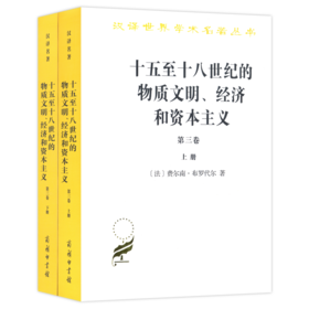 十五至十八世纪的物质文明、经济和资本主义（第三卷 世界的时间）（上下册）（汉译名著17）
