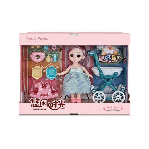 雅斯妮悠闲时光娃娃系列蛋糕W6394-1（款式随机） 商品图1