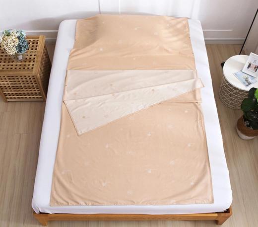 素道有机彩棉旅行卫生睡袋 亲肤舒适一体式巧妙设计【京东快递送货上门】 商品图1