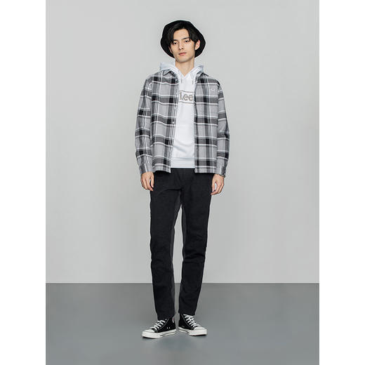 Lee商场同款22春夏新品766立体剪裁黑色男牛仔裤LMB1007663YS-521 商品图2