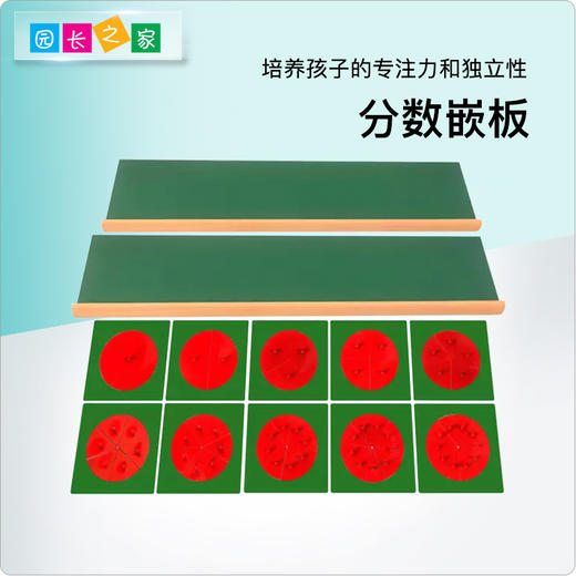 铁质圆形分数嵌板 商品图0