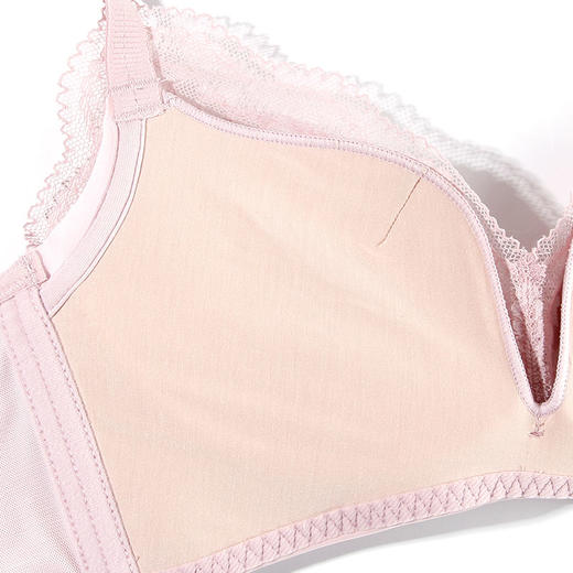 【满3件/59元】【黑色70A/75A】【A杯单件】洛丽塔无钢圈中厚杯文胸C6110007A【专柜同款】【如遇缺货自动退款，介意勿拍】 商品图3