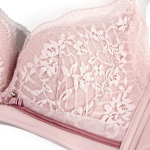 【满3件/59元】【黑色70A/75A】【A杯单件】洛丽塔无钢圈中厚杯文胸C6110007A【专柜同款】【如遇缺货自动退款，介意勿拍】 商品图4