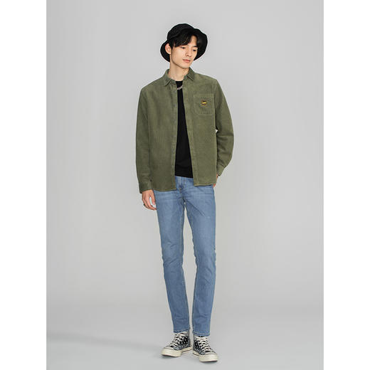 Lee商场同款22秋季新品709修身锥形浅蓝男牛仔裤LMB100709100-196 商品图2