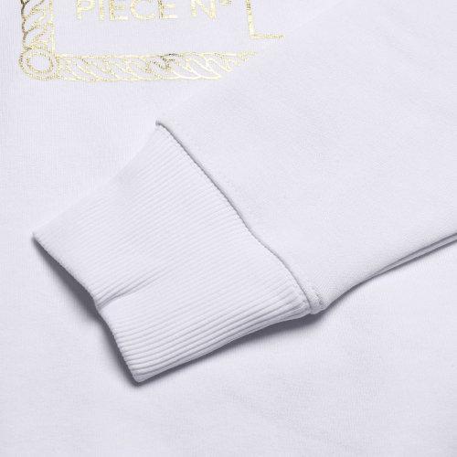 VERSACE JEANS COUTURE/VERSACE JEANS COUTURE 范思哲【21秋冬系列】范思哲 男士棉质加绒款圆领长袖卫衣运动衫LOGO图案 71GAIT15 CF00T 商品图3