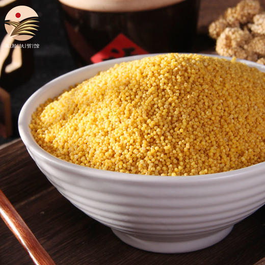 【推荐】正宗陕北农家新米脂油小米 黄土高原种植 500g*6袋礼盒装 商品图4
