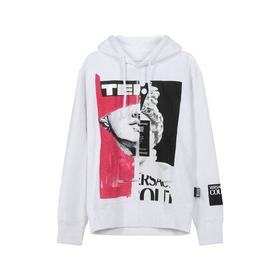 VERSACE JEANS COUTURE/VERSACE JEANS COUTURE 范思哲 2021款 男卫衣 男士棉质宽松版连帽长袖卫衣运动衫 B7GVA7KF 30328