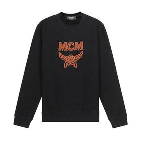 MCM/MCM 男卫衣 男士1976系列棉质圆领长袖卫衣运动衫 MHAASMM01