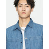 Lee商场同款22春夏新品舒适浅蓝男长袖牛仔衬衫LMT001591100-498 商品缩略图4