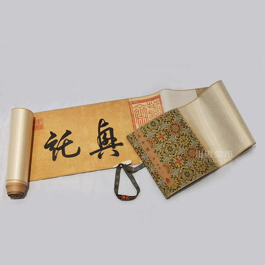 故宫《五牛图》丝绸画卷 商品图4