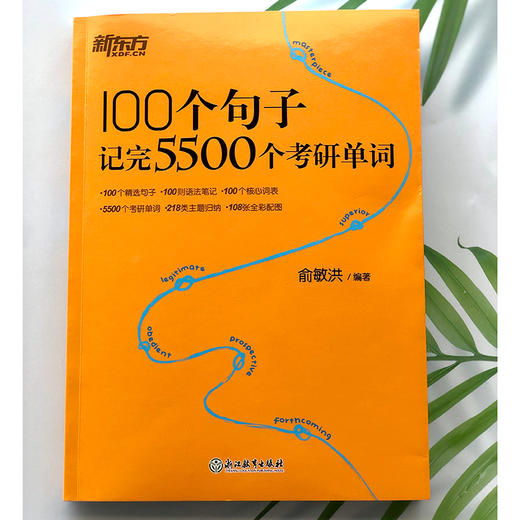 新东方 100个句子记完5500个考研单词 商品图1
