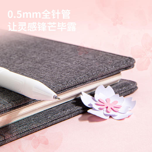 得力A600学生中性笔0.5mm全针管 商品图1