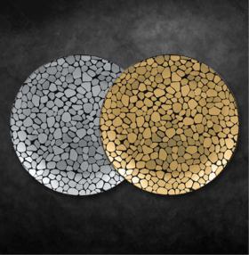 【团购展示】RAK金卵银石27cm圆平盘