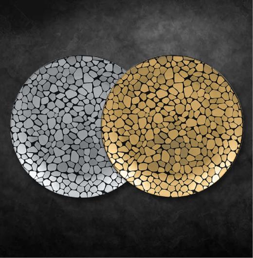 【团购展示】RAK金卵银石27cm圆平盘 商品图0