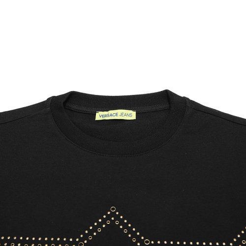 VERSACEJEANSCOUTURE/VERSACEJEANSCOUTURE 男卫衣 棉质圆领长袖卫衣运动衫 B7GTB7F5 36604 商品图2