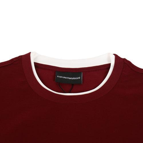 EmporioArmani/安普里奥阿玛尼 男士短袖T恤 男士棉质圆领短袖T恤 6H1TH4 1JTUZ 商品图2