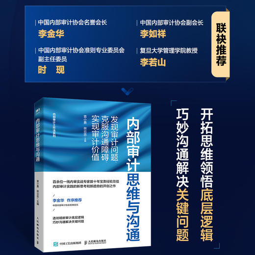 内部审计思维与沟通：发现审计问题、克服沟通障碍、实现审计价值 审计实务经验内部审计价值财务分析财务报表审计实务 商品图1