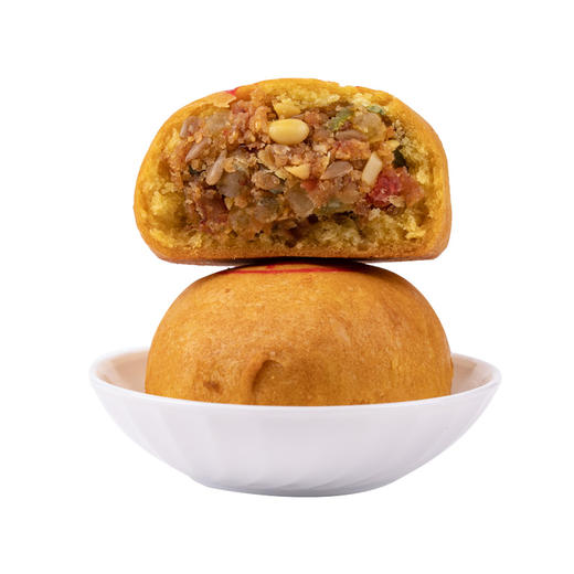 【康美乡·丰镇月饼】150g/枚   经典五仁月饼5枚+红糖包陷月饼5枚 商品图7