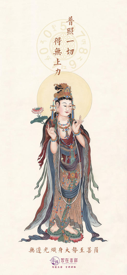 【智在吉祥】2023年农历观音圣诞守护壁纸  自行保存图片，无需下单 商品图1