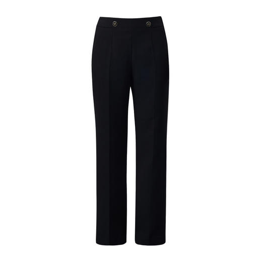 EITIE爱特爱秋季新款时尚百搭高腰显瘦长裤6705418 商品图5