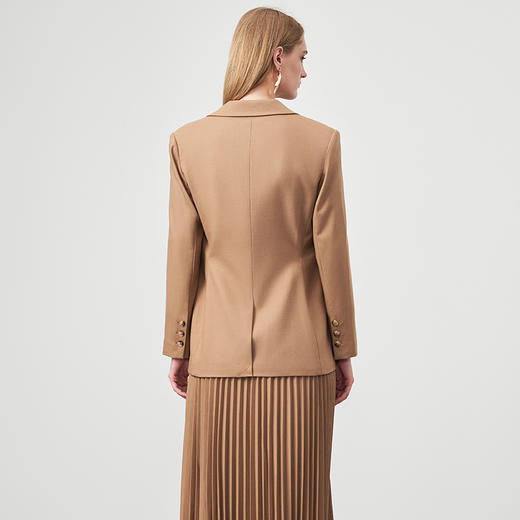 EITIE爱特爱秋冬季新款气质通勤职业显瘦单排扣西装外套6703413 商品图4