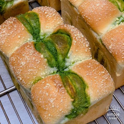 抹茶奶酥吐司（默认不切片） 商品图0