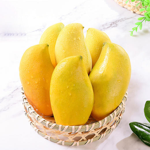 【食品酒水】云南鹰嘴芒 新鲜水果1/9斤新鲜应季甜糯孕妇水果非水仙金煌芒果 商品图3