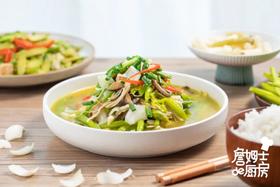 黄花菜鸡丝百合