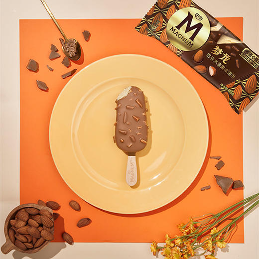 梦龙巴旦木坚果冰激凌65g 商品图1